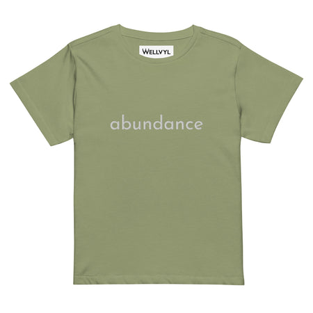 Abundance Embroidered High-waisted T