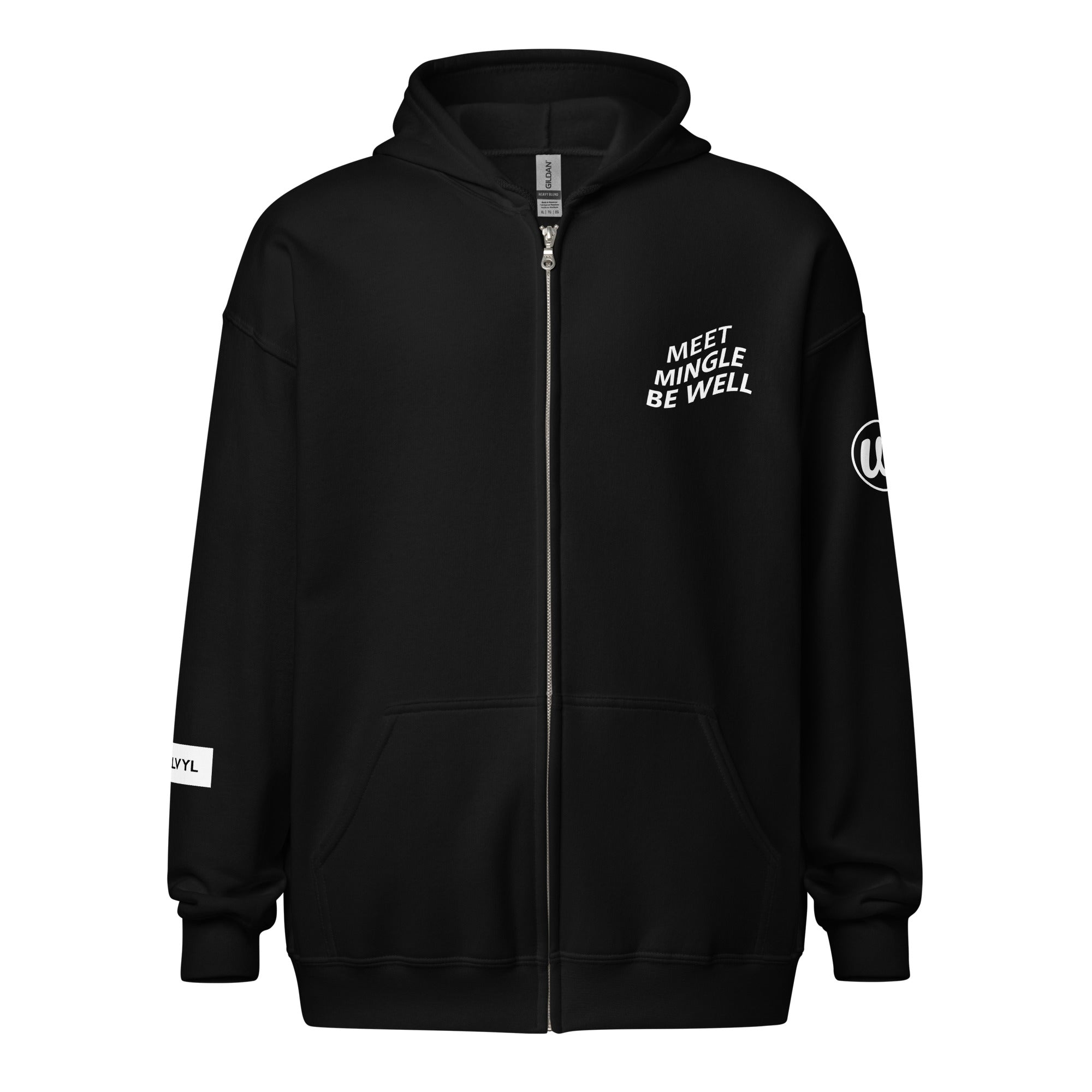 Social Wellness Social Club Zip-Up