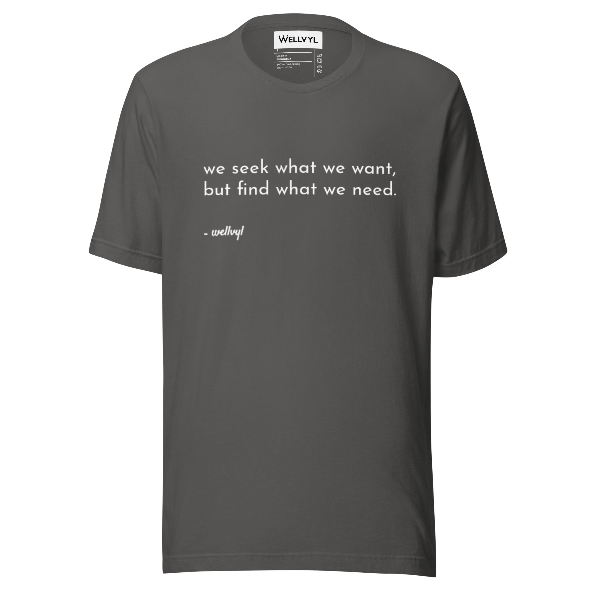 Want VS Need Tee