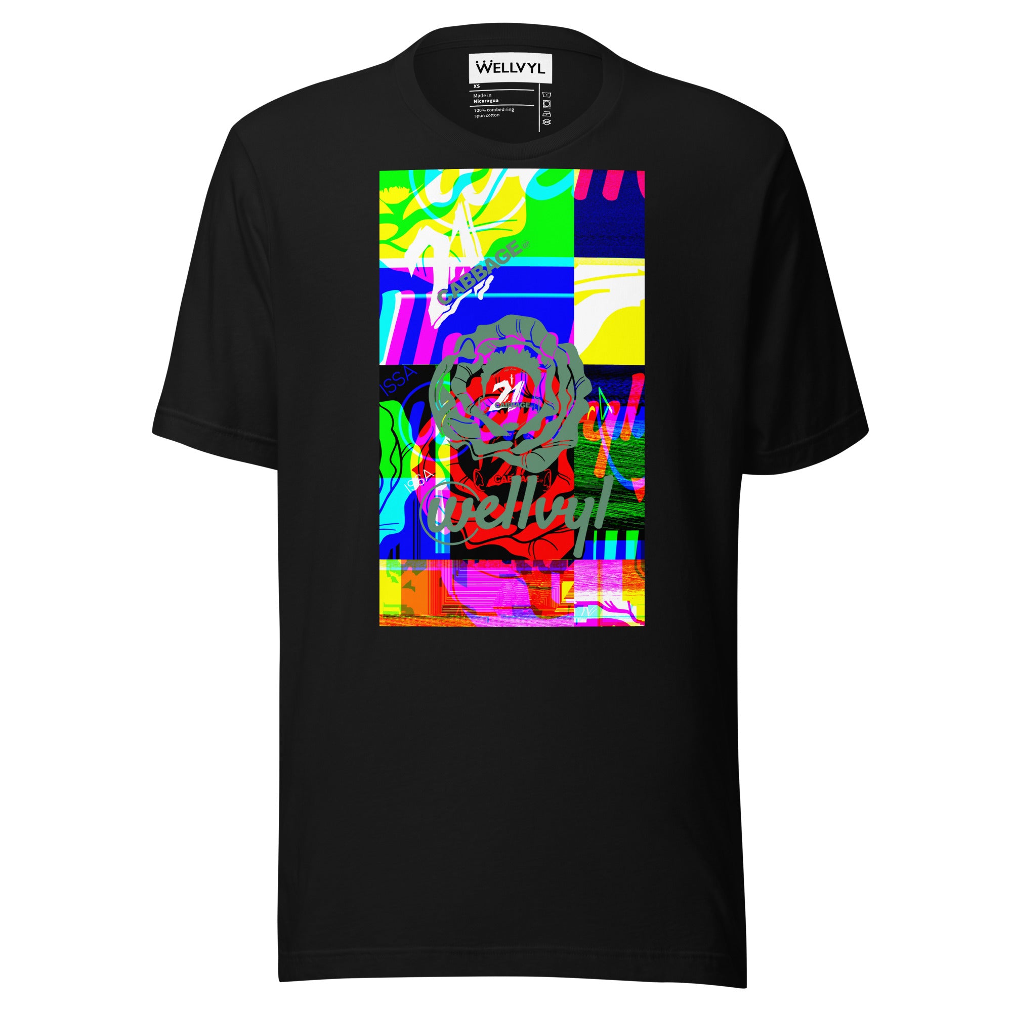 Namaste Glitch Tee