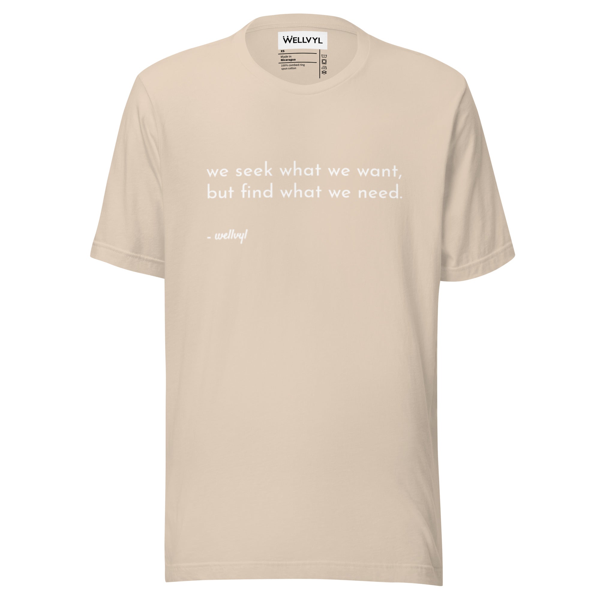 Want VS Need Tee